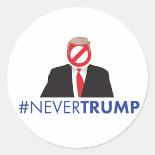 Nooit Trump Sticker