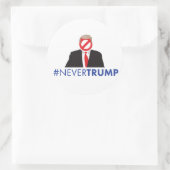 Nooit Trump Sticker (Tas)