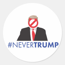 Nooit Trump Sticker
