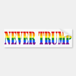 Nooit Trump - Stop Project 2025 - Verdedig de demo Bumpersticker