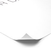 Nooit twijfel - Hillary Clinton Poster Perfect Poster (Hoek)