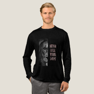 NOOIT UW HOOP VERLIEZEN Tri-Blend SHIRT
