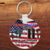 Nooit vergeten 11 september sleutelhanger (Voorkant)