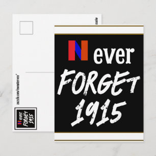 Nooit vergeten 1915 ansichtkaart briefkaart