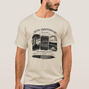 NOOIT VERGETEN 25ste Verjaardag T-Shirt