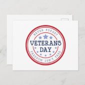 Nooit vergeten briefkaart (Voorkant / Achterkant)