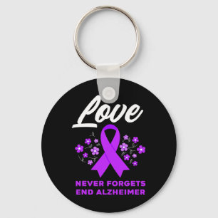 Nooit vergeten Einde Alzheimerheimer Heimer's Awar Sleutelhanger