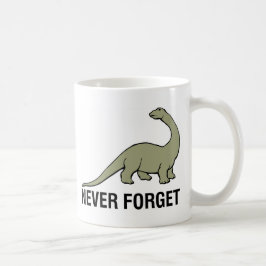 Nooit vergeten koffiemok