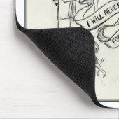 Nooit vergeten muismat (Hoek)