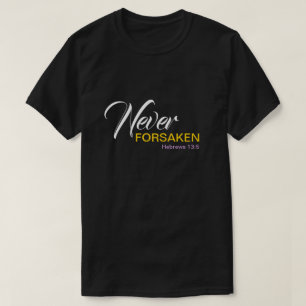 NOOIT VERLATEN CHRISTELIJK T-SHIRT