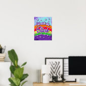 Nooit zeggen poster (Thuiskantoor)