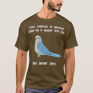 Nooit Zero Quaker Parrot T-shirt