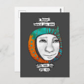 Nooit zou ik ooit Briefkaart hebben (Voorkant / Achterkant)