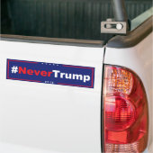 #NooitTrump Anti Trump Bumpersticker 2018 (Op Truck)