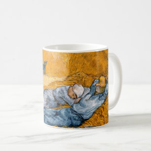 Noon, rest van het werk van Vincent Van Gogh Koffiemok