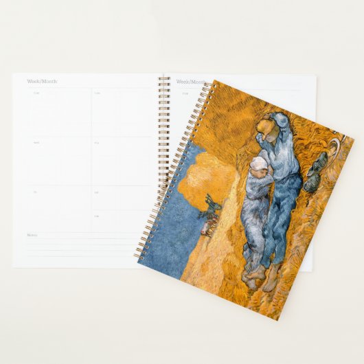 Noon, rest van het werk van Vincent Van Gogh Planner (Display)
