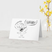 Noooo! Kaart (Gele Bloem)