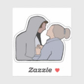 Noora et William Sticker Skam (Feuille)