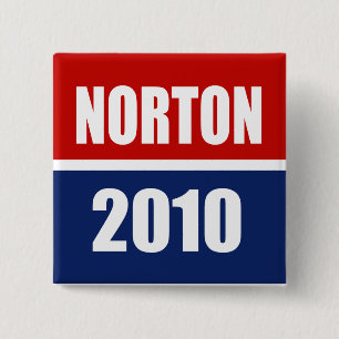 NOORD 2010 VIERKANTE BUTTON 5,1 CM