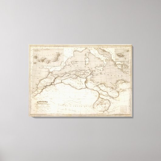 Noord-Afrika 2 Canvas Afdruk (Voorkant)