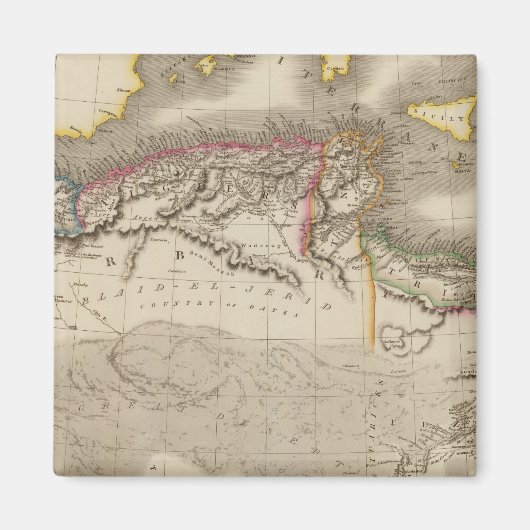 Noord-Afrika 2 Magneet (Voorkant)