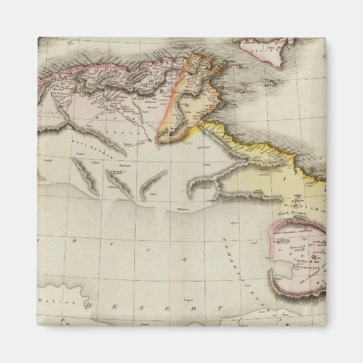 Noord-Afrika 2 Magneet (Voorkant)