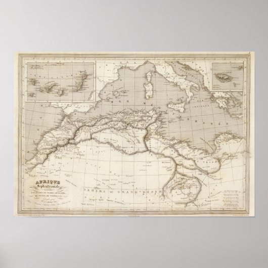 Noord-Afrika 2 Poster (Voorkant)