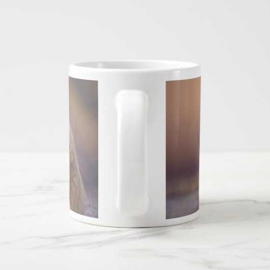 Noord-Afrika. Fennec Fennecus zerda) Extra Grote Beker (Achterkant)