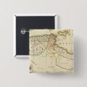 Noord-Afrika Vierkante Button 5,1 Cm (Voorkant /achterkant)