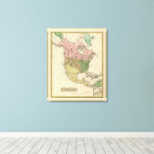 Noord-Amerika 11 Canvas Afdruk (Insitu (Houten vloer))