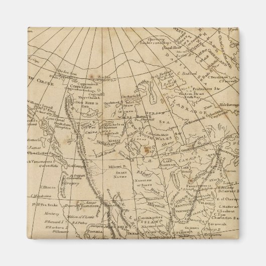 Noord-Amerika 15 Magneet (Voorkant)