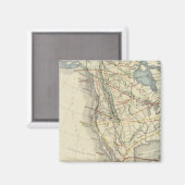 Noord-Amerika 24 Magneet (Voorkant / Achterkant)