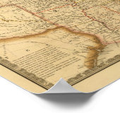 Noord-Amerika 24 Poster (Hoek)