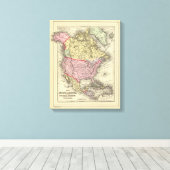 Noord-Amerika 26 Canvas Afdruk (Insitu (Houten vloer))