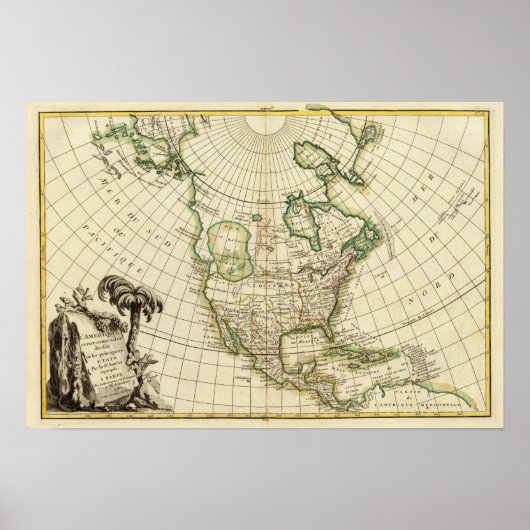 Noord-Amerika 26 Poster (Voorkant)