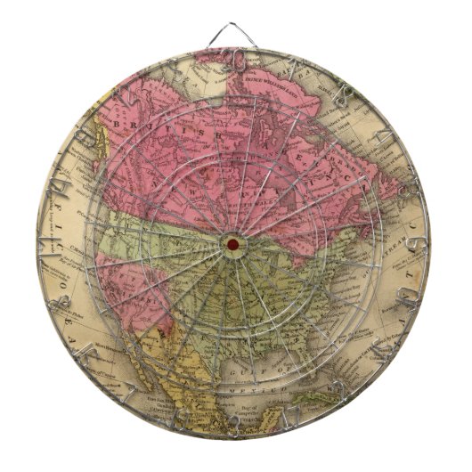 Noord-Amerika. 2 Dartbord (Voorkant)