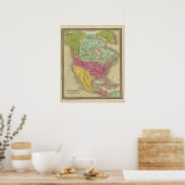 Noord-Amerika 30 Poster (Keuken)