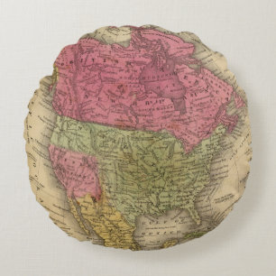 Noord-Amerika 36 Rond Kussen