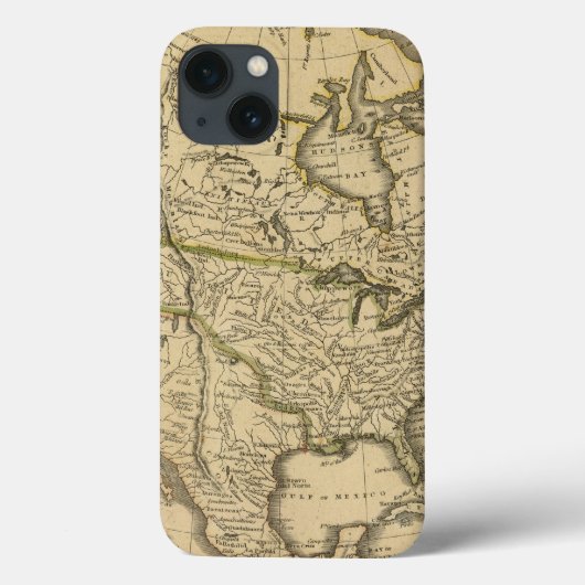 Noord-Amerika 7 Case-Mate iPhone Case (Achterkant)