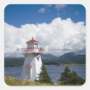 Noord-Amerika, Canada, Newfoundland en Vierkante Sticker