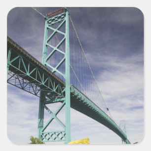Noord-Amerika, CANADA, Ontario, Windsor: De Vierkante Sticker