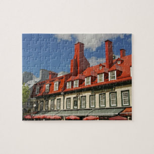 Noord-Amerika, Canada, Quebec, Old Quebec City. 3 Legpuzzel