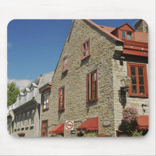 Noord-Amerika, Canada, Quebec, Oude stad Quebec. Muismat