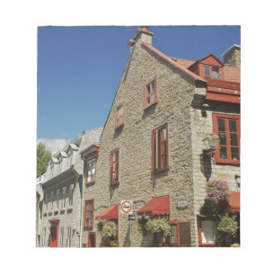 Noord-Amerika, Canada, Quebec, Oude stad Quebec. Notitieblok