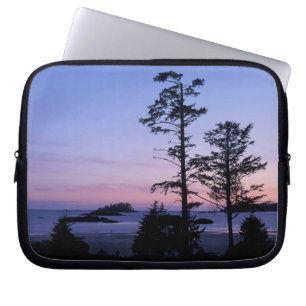 Noord-Amerika, Canada, Vancouver Island, bomen Laptop Sleeve
