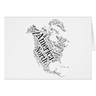 Noord-Amerika in Tagxedo