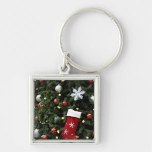 Noord-Amerika. kerstversieringen op boom. 5 Sleutelhanger