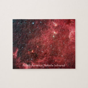 Noord-Amerika Nebula Infrred Legpuzzel