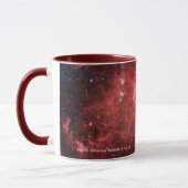 Noord-Amerika Nebula Infrred Mok (Links)