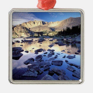 Noord-Amerika, Verenigde Staten, Wyoming, Yellowst Metalen Ornament